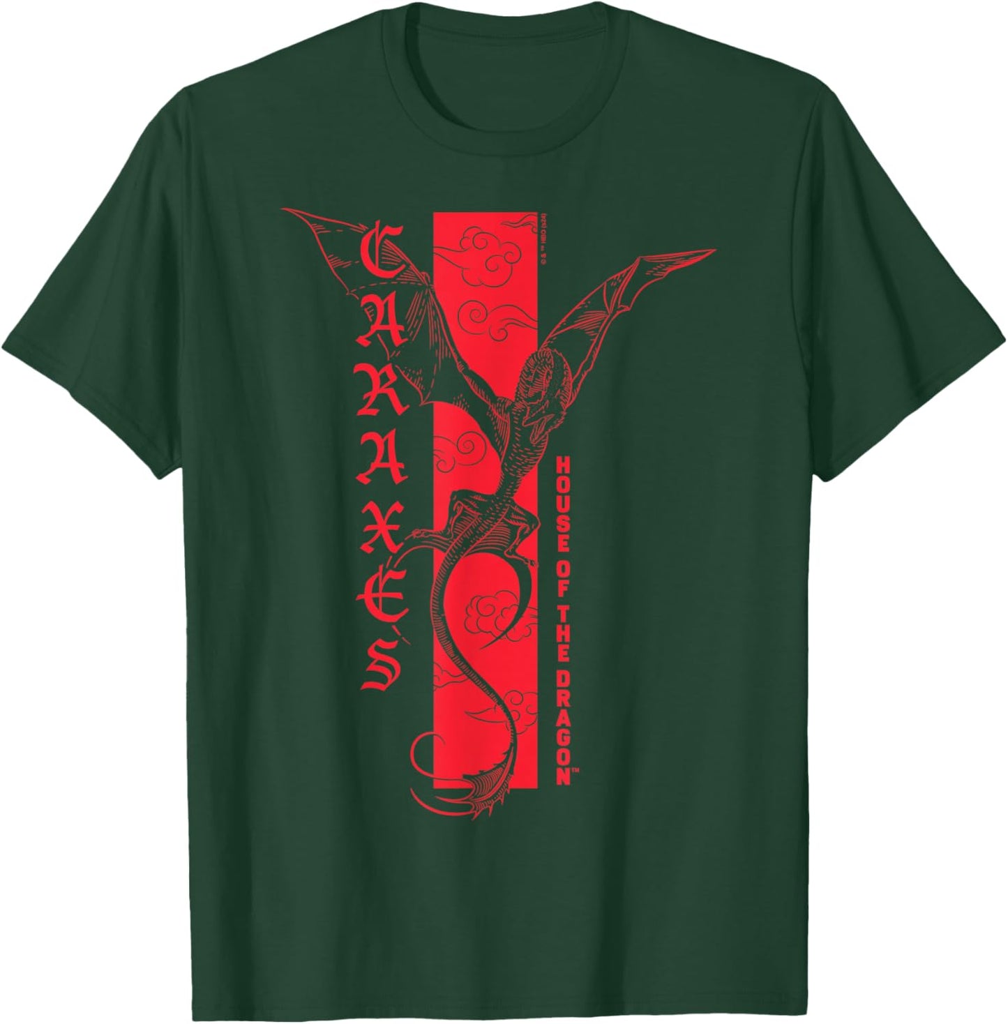 House Of The Dragon - Caraxes T-Shirt - T-Shirt | Forest