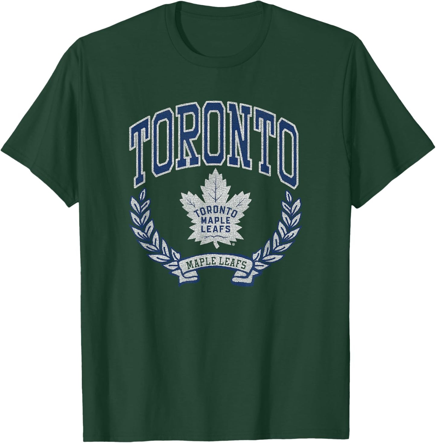 Toronto Maple Leafs Vintage Victory Officially Licensed T-Shirt - T-Shirt | Forest