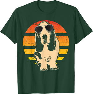 99 Gifts Basset Hound Dog -Adults Black Small T-Shirt - T-Shirt | Forest