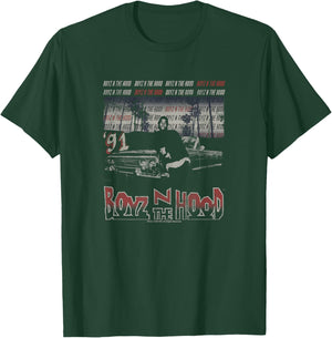 Boyz N The Hood Ice Cube and Car '91 Photo T-Shirt - T-Shirt | Forest