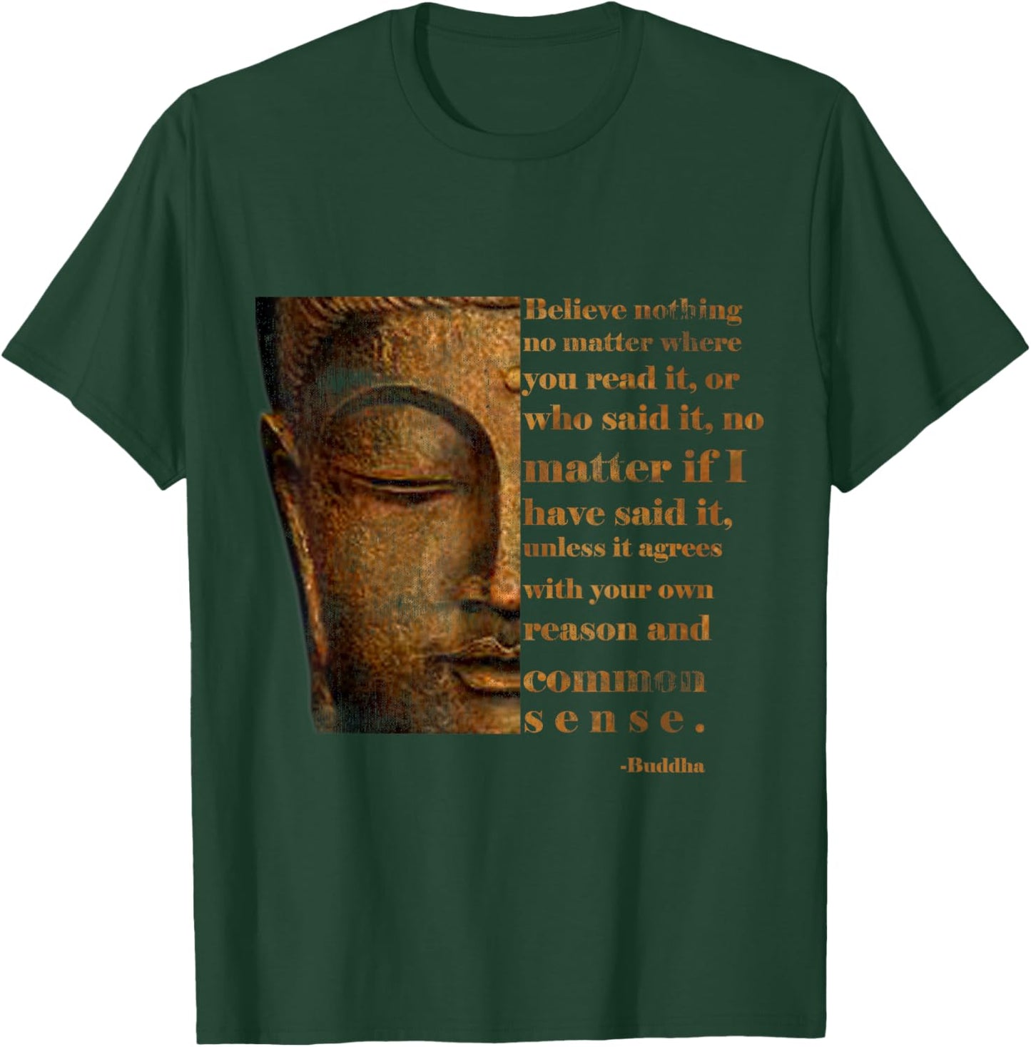 Buddha Zitat. Friede Liebe Freude. Der Buddha.. T-Shirt - T-Shirt | Forest