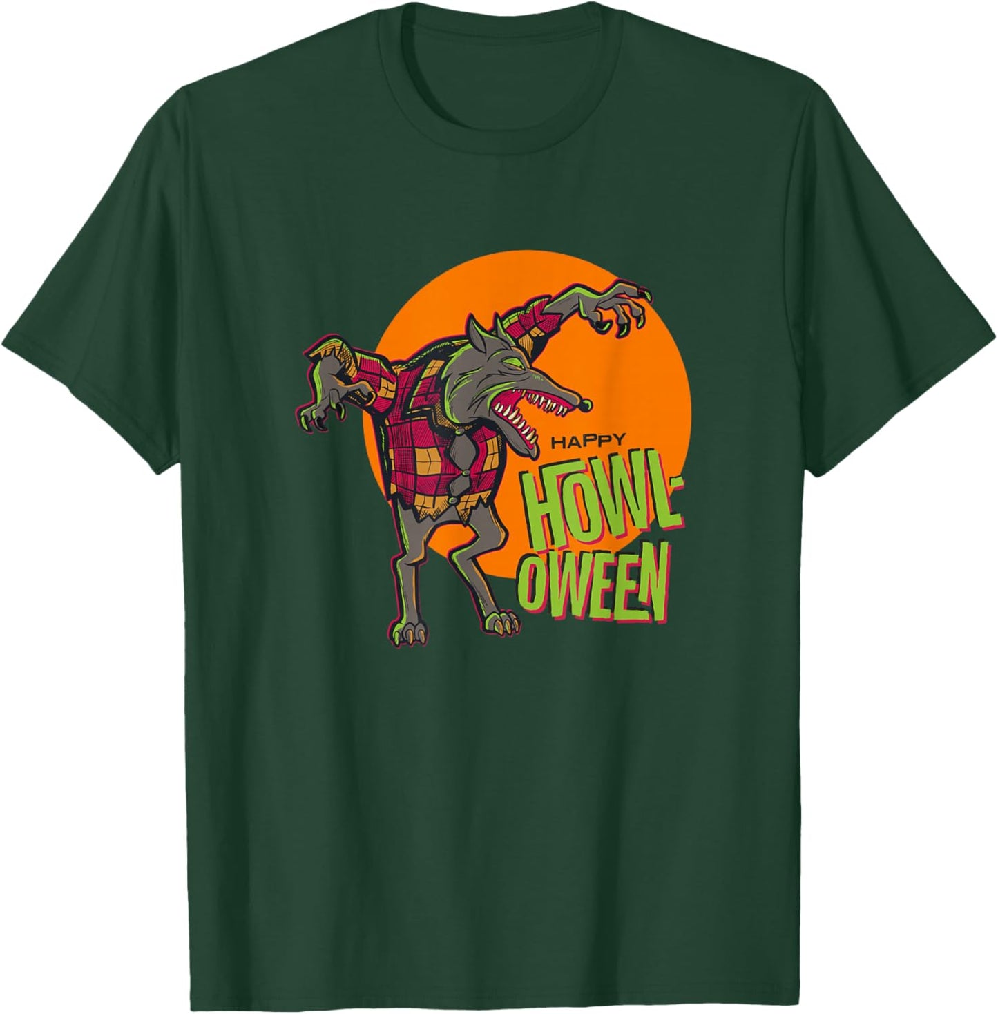 Disney The Nightmare Before Christmas Halloween Wolfman T-Shirt - T-Shirt | Forest