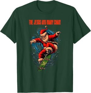The Jesus And Mary Chain Band Xmas Funny Skateboard T-Shirt - T-Shirt | Forest