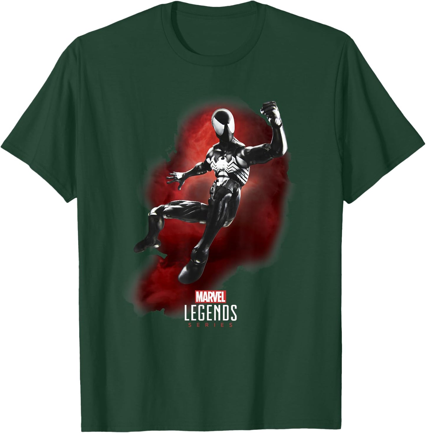 Marvel Legends Series Spider-Man Symbiote Suit T-Shirt - T-Shirt | Forest