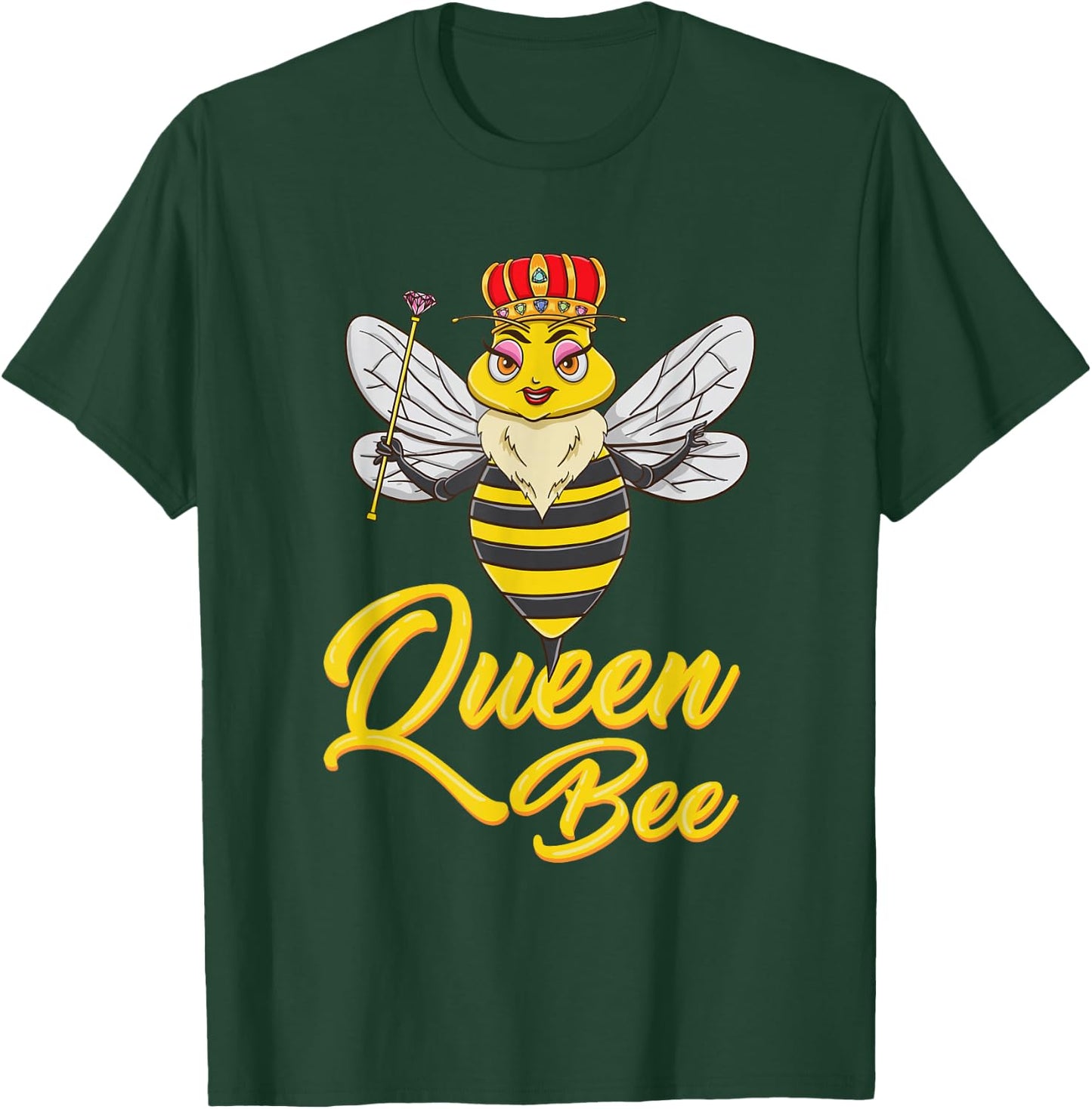 Queen Bee Beekeeper Gift T-Shirt - T-Shirt | Forest