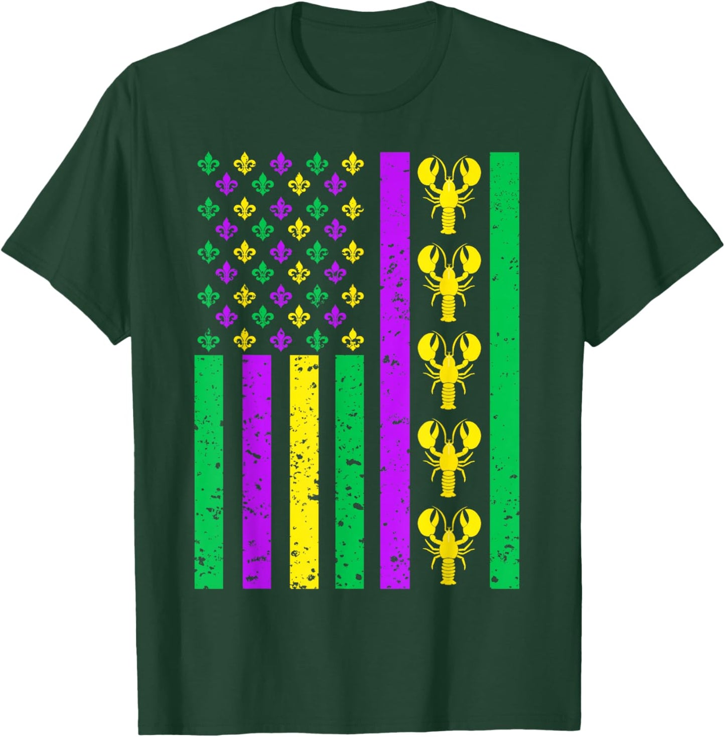 Mardi Gras Shirts Mardi Gras Outfit Kids T-Shirt - T-Shirt | Forest