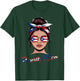 Puerto Rico Flag Coquette Bow Boricua Puerto Rican Flag T-Shirt - T-Shirt | Forest