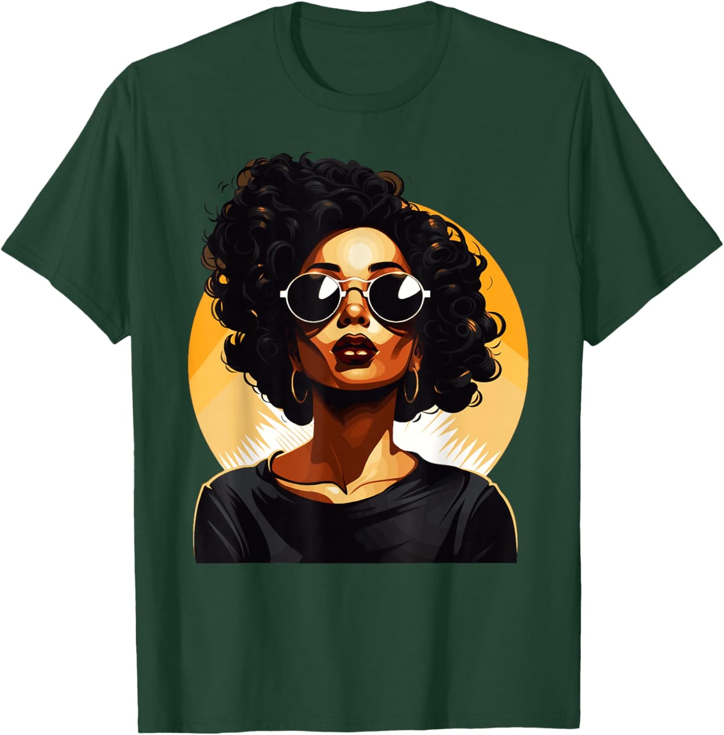 Black History T Shirts Dope Proud Queen Juneteenth T-Shirt - T-Shirt | Forest