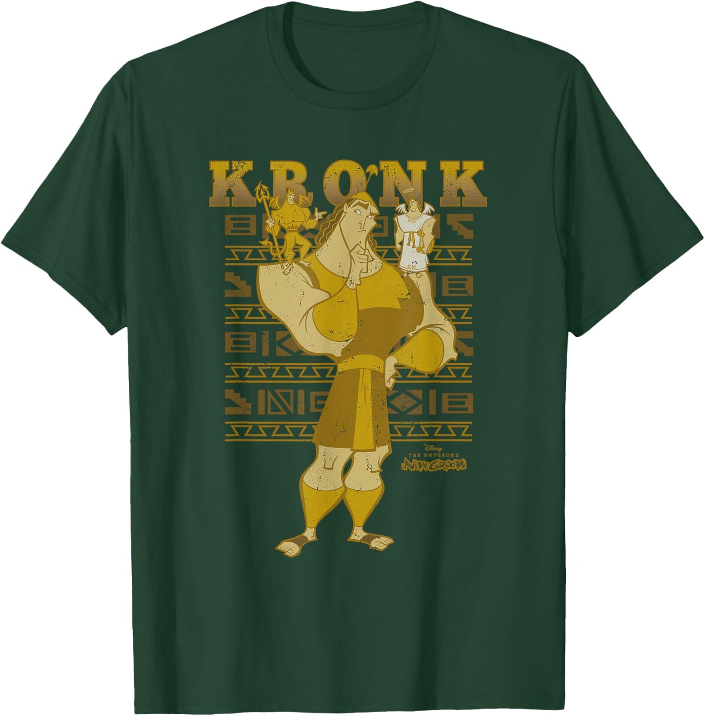 Disney The Emperors New Groove Kronk Conscience T-Shirt - T-Shirt | Forest