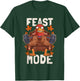 Feast Mode Weightlifting Turkey Day Thanksgiving Christmas T-Shirt - T-Shirt | Forest