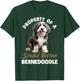 Bernedoodle Dog Breed Pet Property of a spoiled rotten Women Kids T-Shirt - T-Shirt | Forest