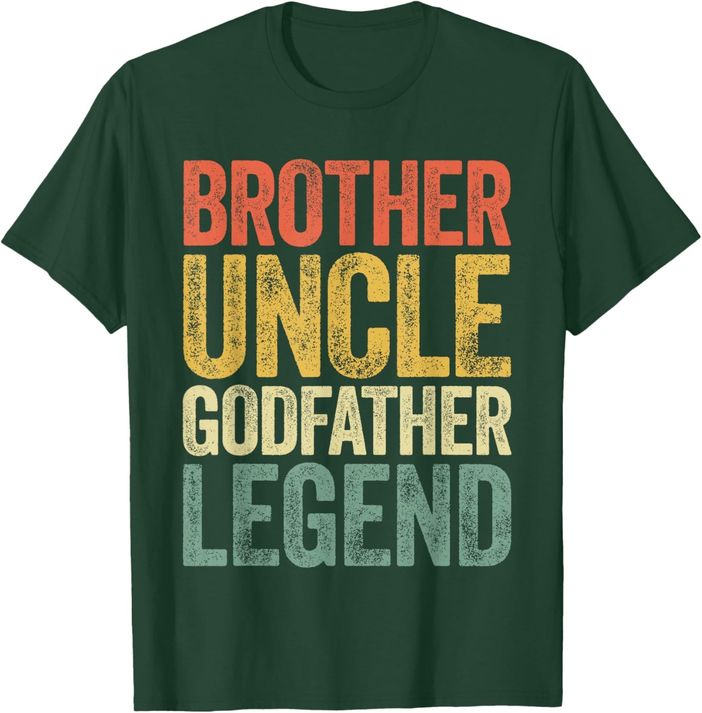 Brother Uncle Godfather Legend Shirt Proposal Fathers Day T-Shirt - T-Shirt | Forest