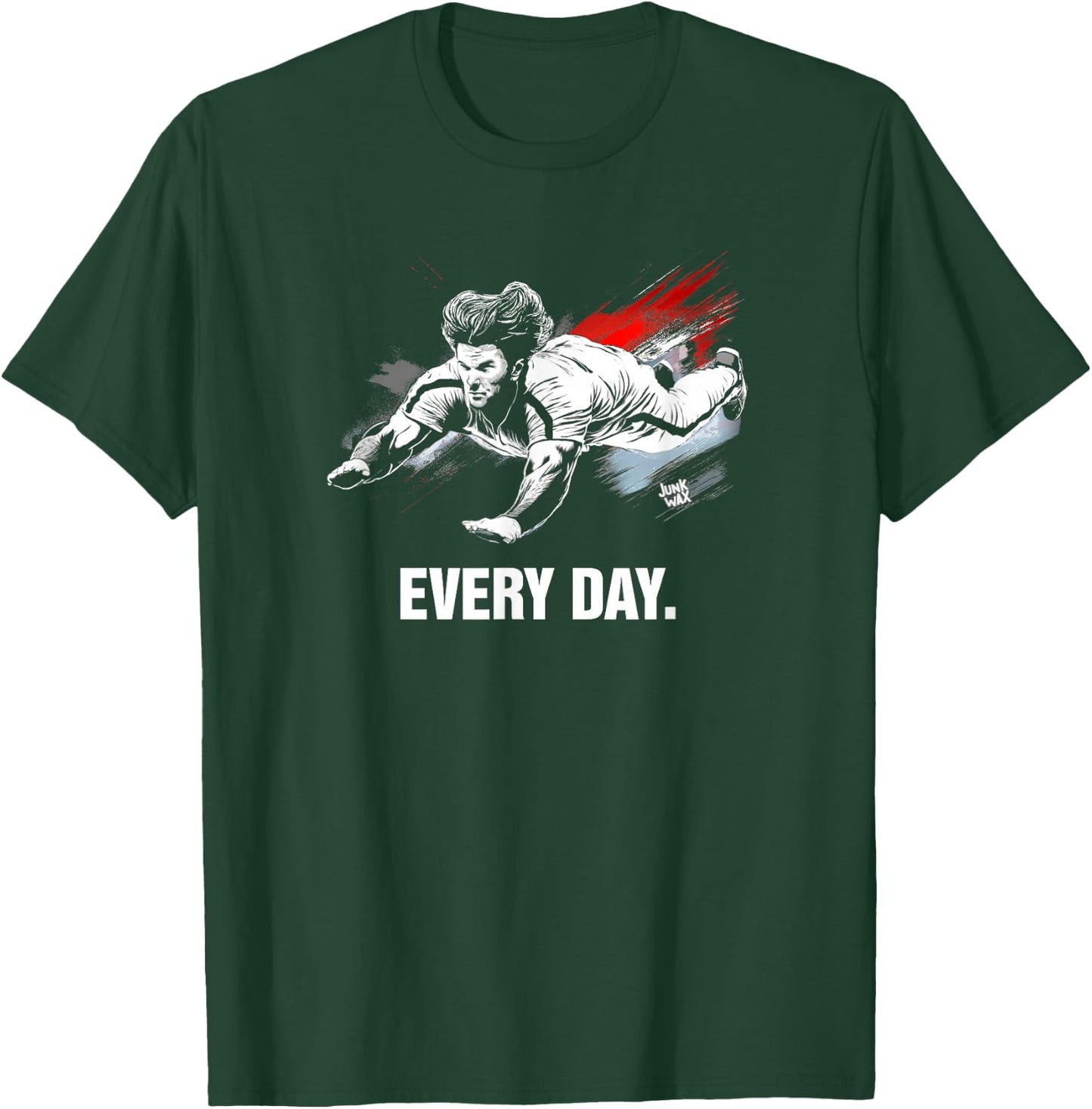 The Hit King, Hustle Every Day, Baseball, Player, Sports T-Shirt - T-Shirt | Forest