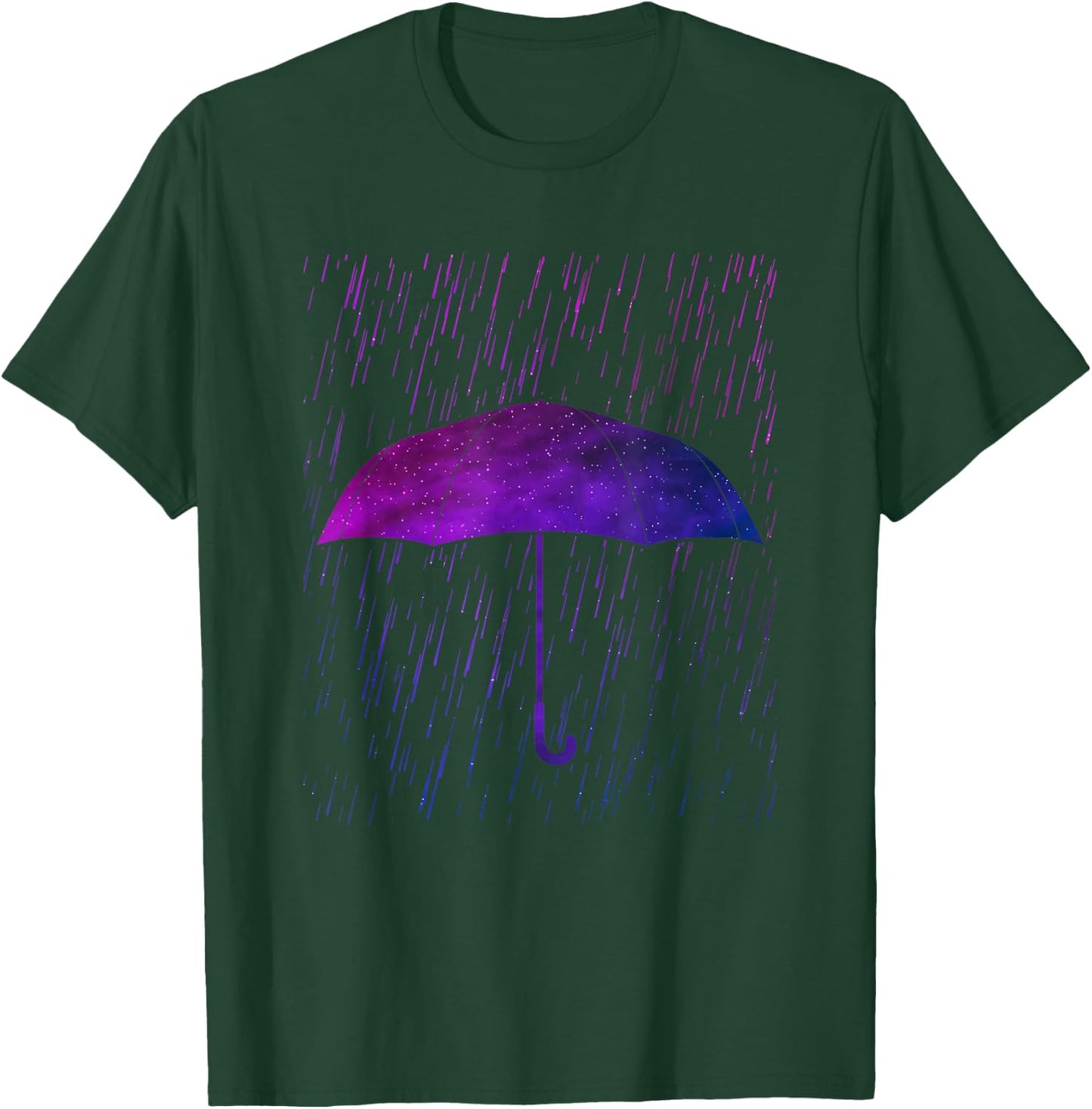 Rain Purple Umbrella Violet Favorite Color T-Shirt - T-Shirt | Forest