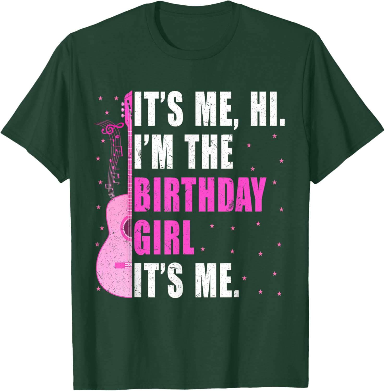 Its Me Hi I'm The Birthday Girl It's Me Pink Taylor Birthday T-Shirt - T-Shirt | Forest