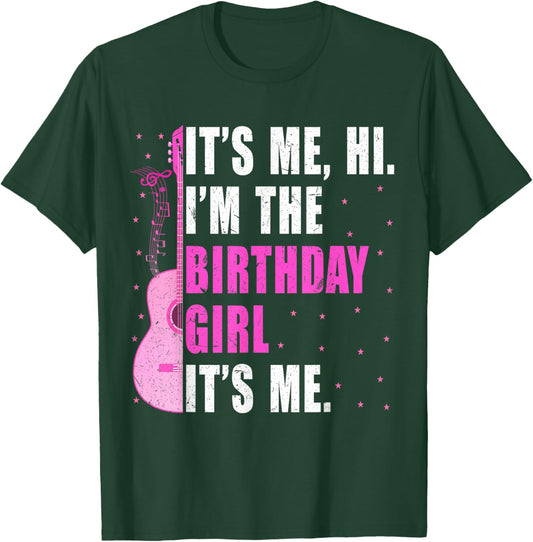 Its Me Hi I'm The Birthday Girl It's Me Pink Taylor Birthday T-Shirt - T-Shirt | Forest