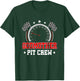 Godmother Pit Crew Race Car Birthday Party Racing Family T-Shirt - T-Shirt | Forest