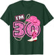 Happy 30th Birthday Cowgirl Cowboy Farmer 30 Year Old B-Day T-Shirt - T-Shirt | Forest