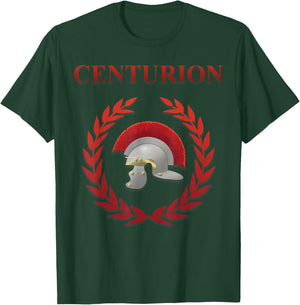 Centurio Roman Empire Helmet T-Shirt - T-Shirt | Forest