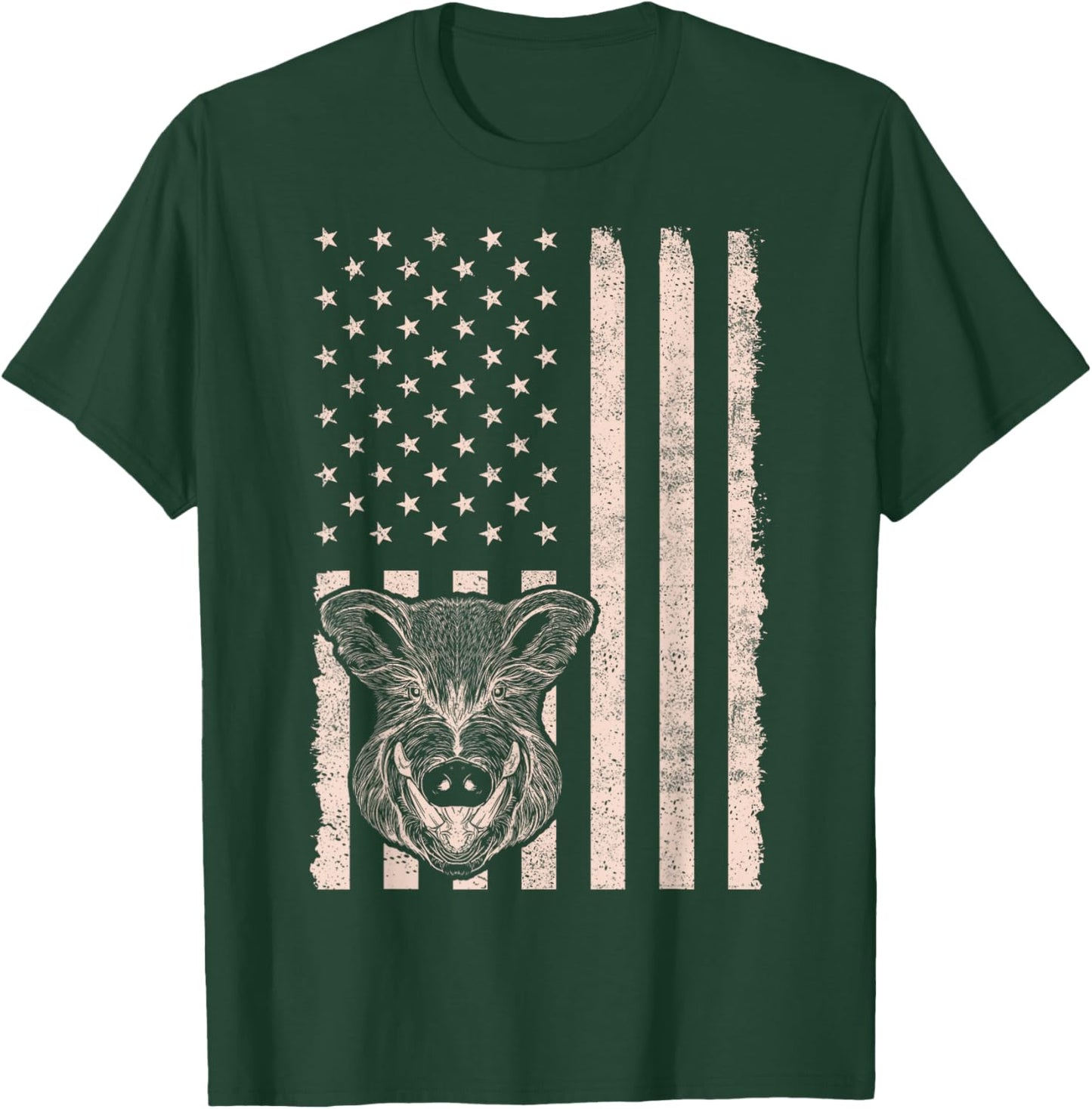 Hog Hunting T-Shirt - T-Shirt | Forest