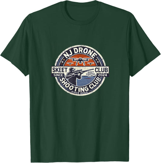 NJ New Jersey Drone Skeet Shooting Club T-Shirt - T-Shirt | Forest