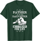 Father And Daughter Best Friends For Life Bump Matching T-Shirt - T-Shirt | Forest