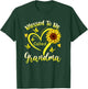 Blessed to Be Called Grandma Sunflower Floral Mothers Day T-Shirt - T-Shirt | Forest
