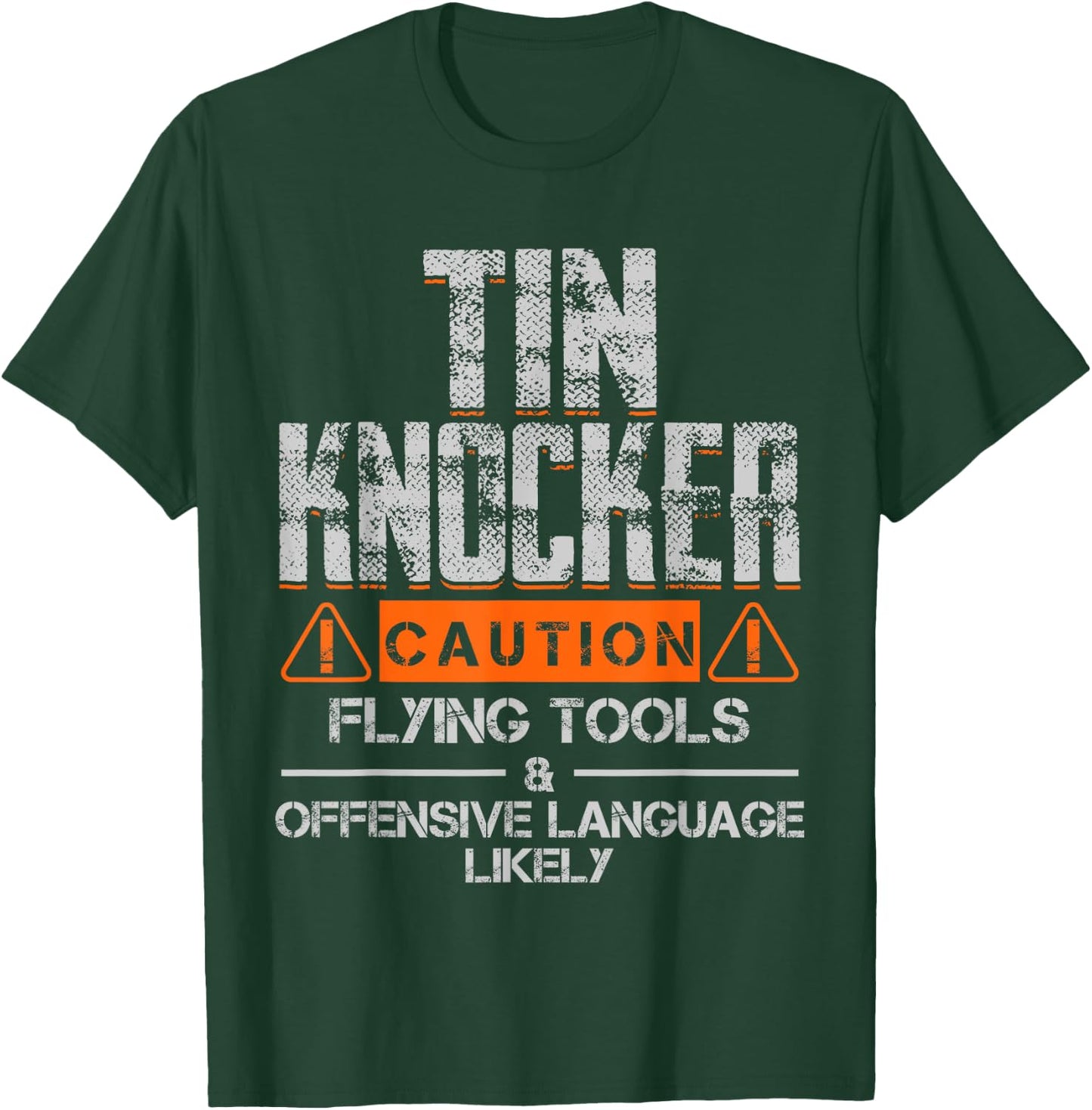 Sheet Metal Worker Shirts Funny Tin Knocker Gift T-Shirt - T-Shirt | Forest
