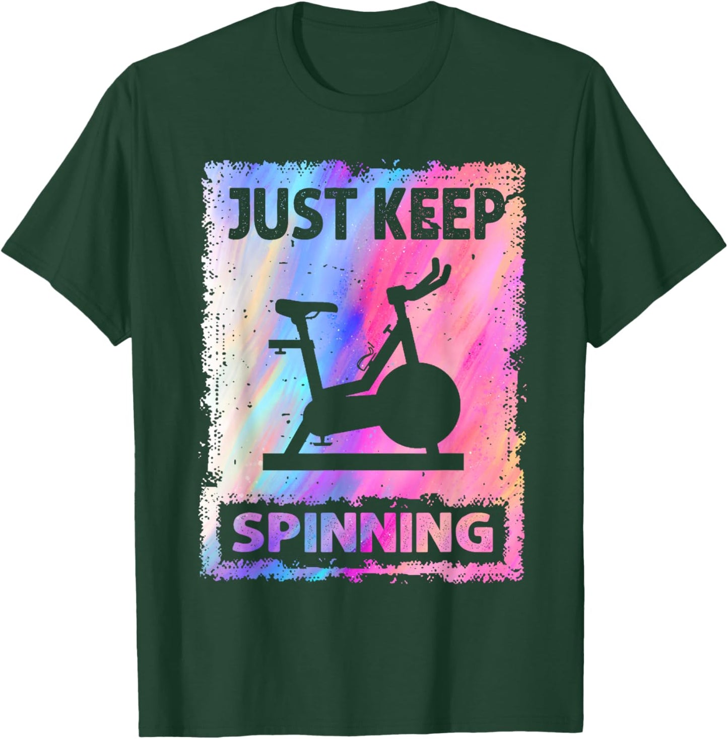 Just Keep Spinning T-Shirt - T-Shirt | Forest
