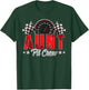 Race Car Birthday Party Racing Family Aunt Pit Crew T-Shirt - T-Shirt | Forest