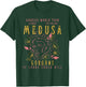 The Female Gaze Medusa Distressed Band | Goddess World Tour T-Shirt - T-Shirt | Forest