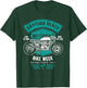 Daytona Beach Florida Distressed Motorcycle Design T-Shirt - T-Shirt | Forest