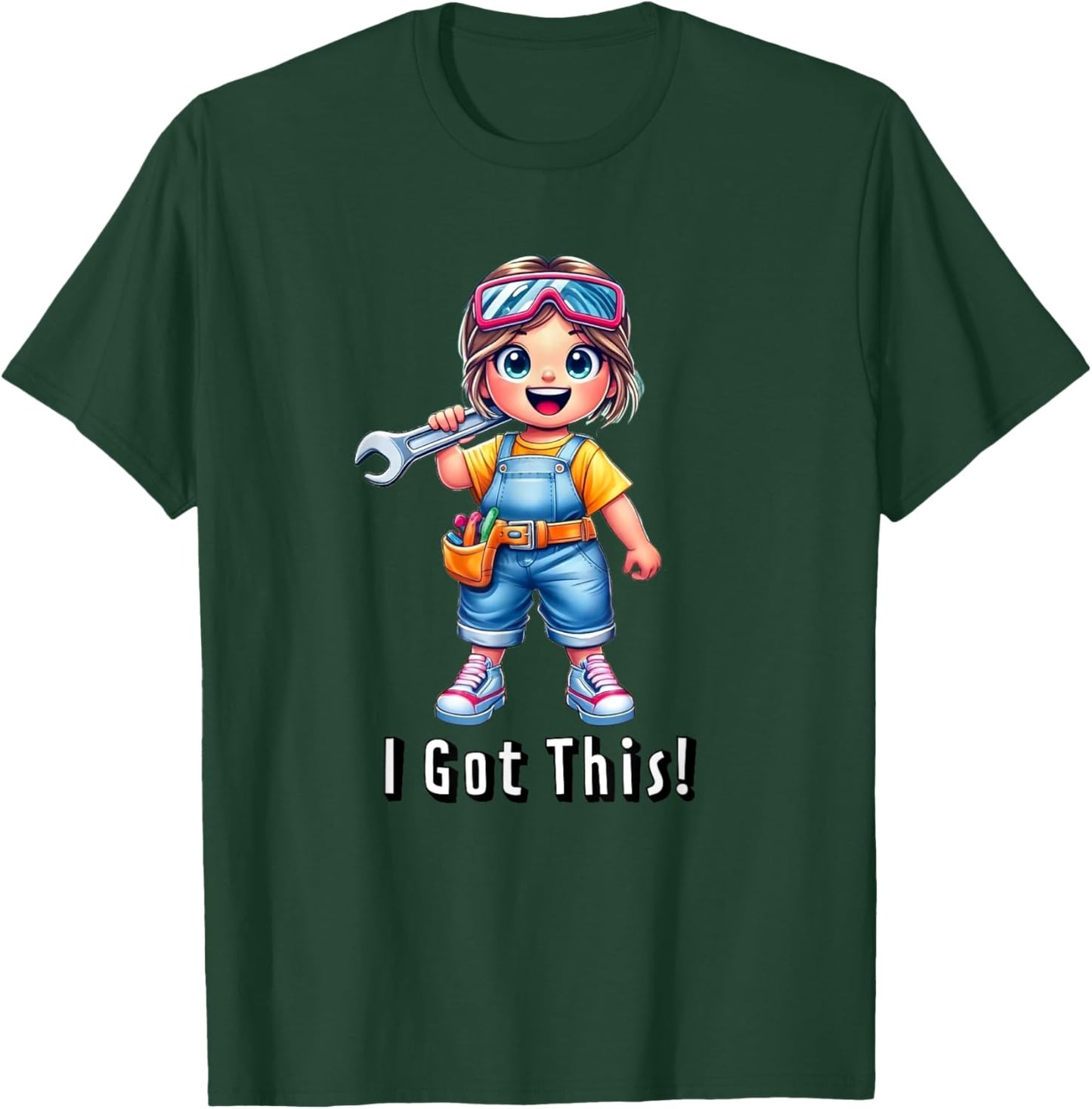 Car Girl Mechanic Tools I Got This STEM T-Shirt - T-Shirt | Forest