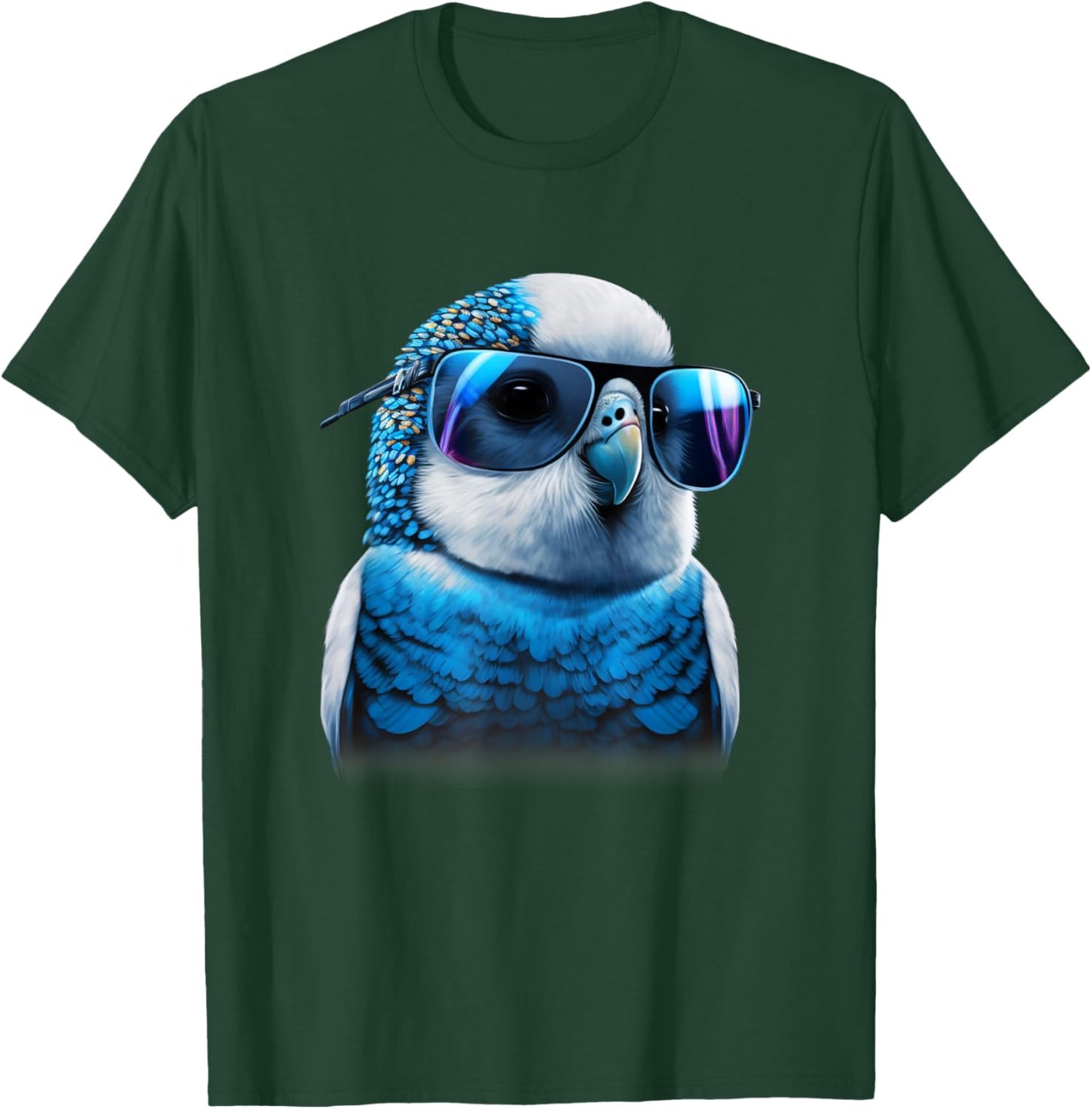 Budgie Bird Parakeet For Budgerigar Owner T-Shirt - T-Shirt | Forest