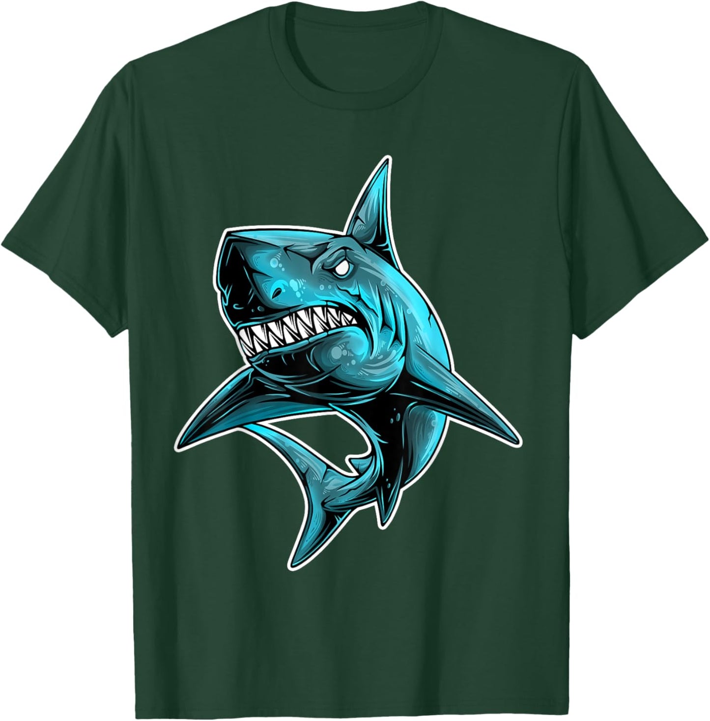 San Jose 408 Shirt, Shark City, Hella San Jose, Shark Tank SJ T-Shirt - T-Shirt | Forest