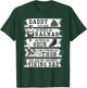Retro Norse Mythology & Viking Saying - Best Viking Daddy T-Shirt - T-Shirt | Forest