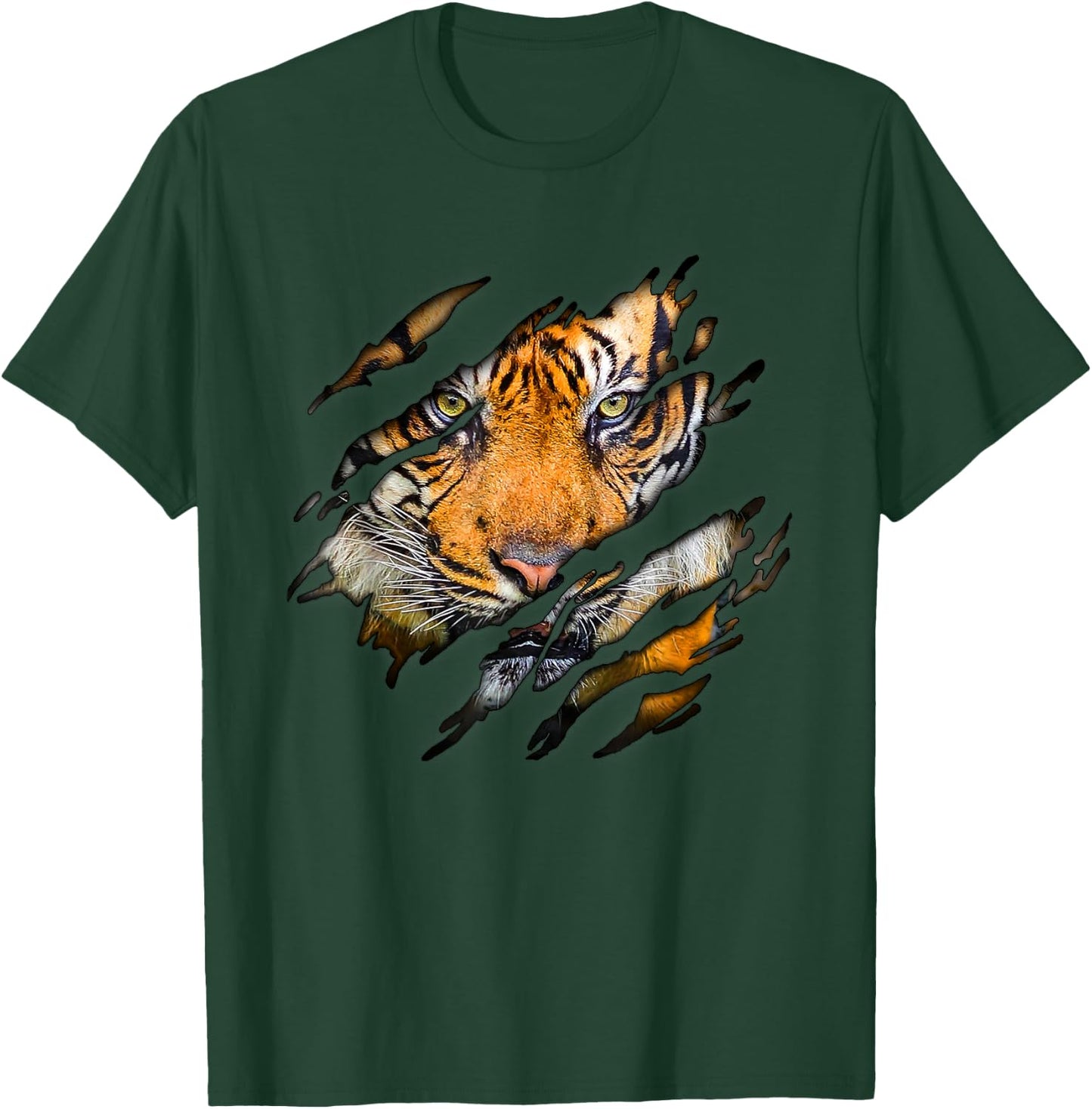 Tiger in Me Design, Tigerdesign T-Shirt - T-Shirt | Forest