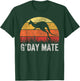 Australia G'Day Mate Shirt Funny Kangaroo Australian Vintage T-Shirt - T-Shirt | Forest