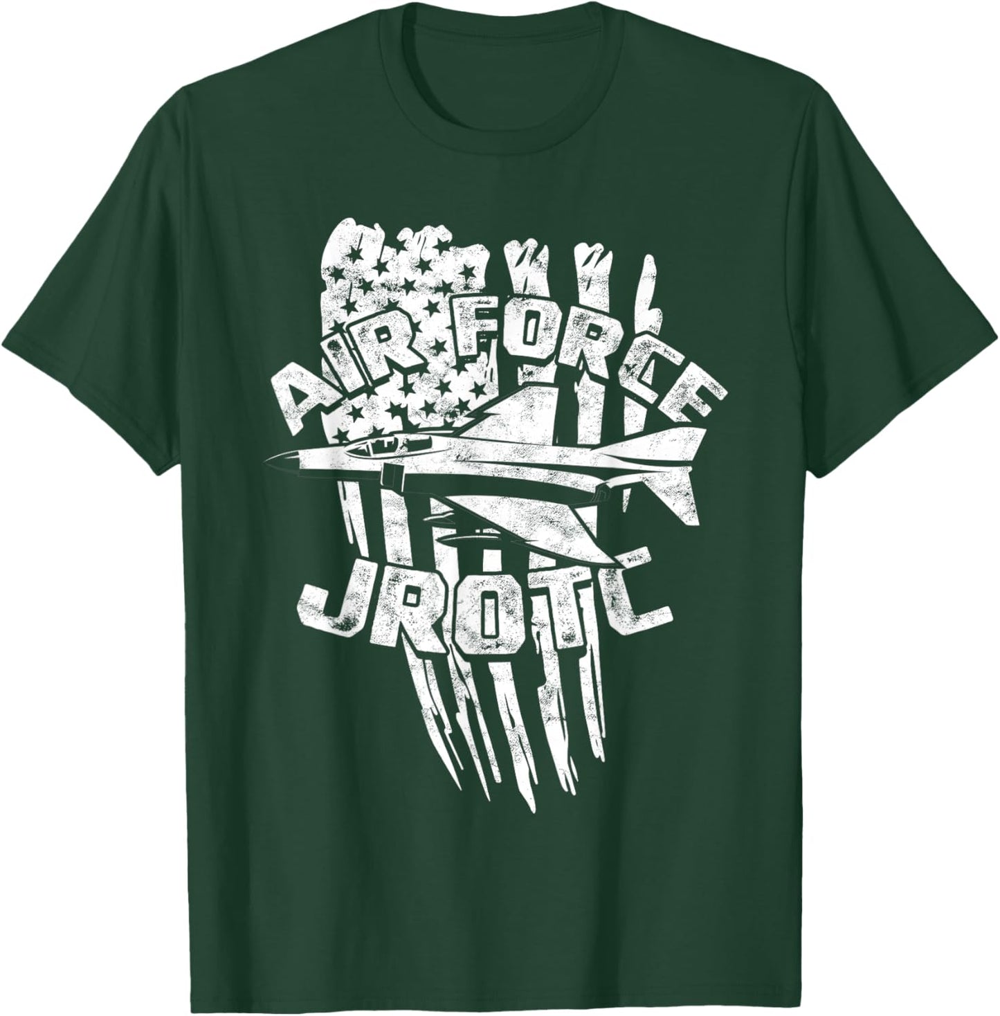 Air Force Jrotc Army Military Cadet Junior Rotc T-Shirt - T-Shirt | Forest