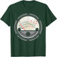 Ham Radio Operator Administrator Nerd SWR Meter Distressed T-Shirt - T-Shirt | Forest