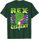 Disney Pixar Toy Story 4 Retro REX-Cellent Portrait T-Shirt - T-Shirt | Forest