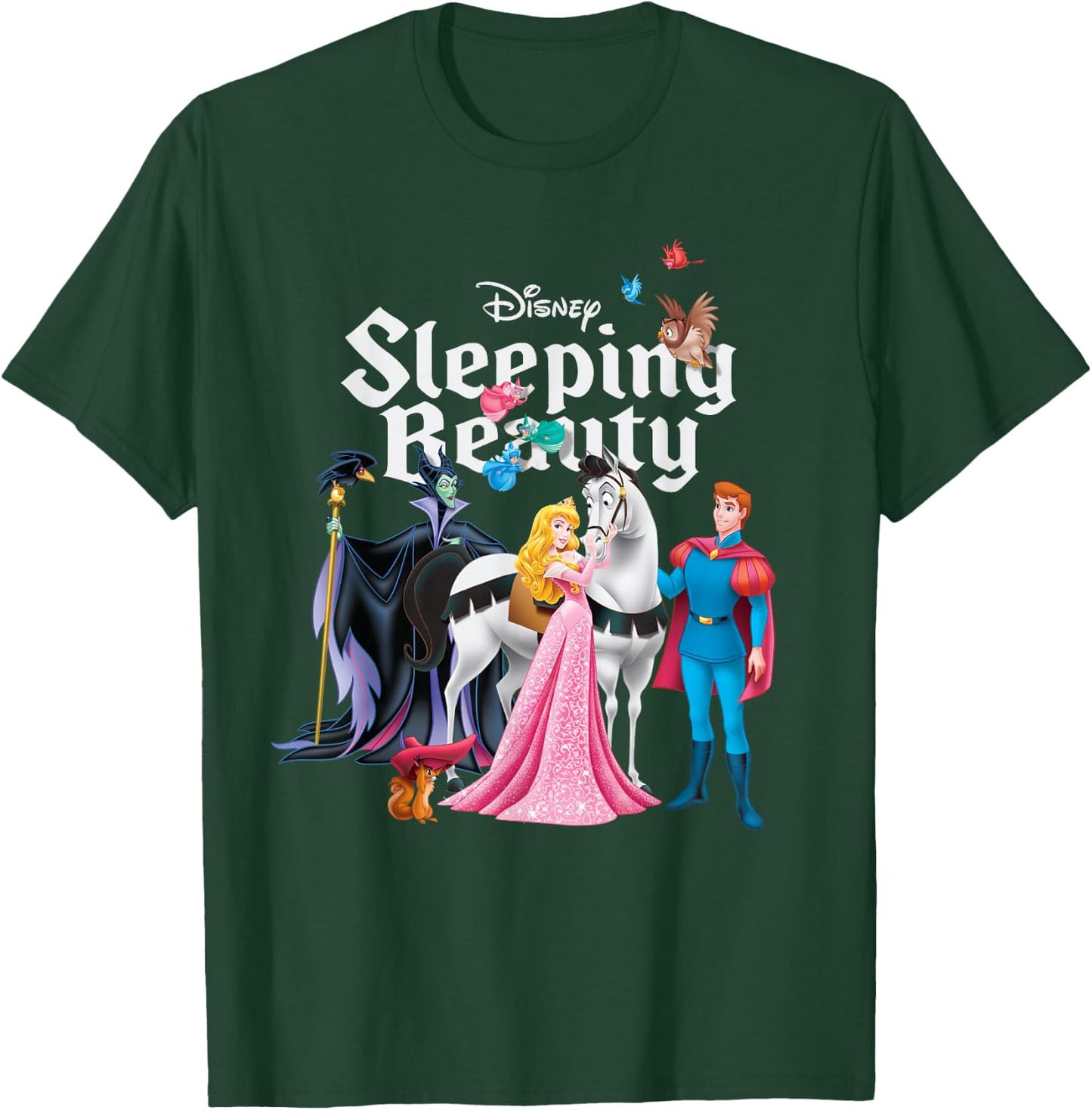 Disney Sleeping Beauty Characters T-Shirt - T-Shirt | Forest