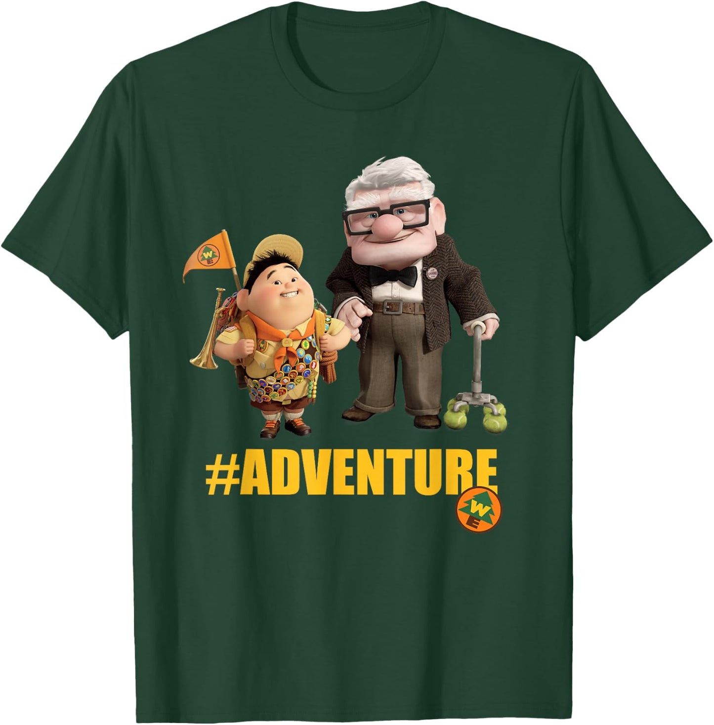 Disney Pixar Up Carl and Russell #Adventure T-Shirt - T-Shirt | Forest