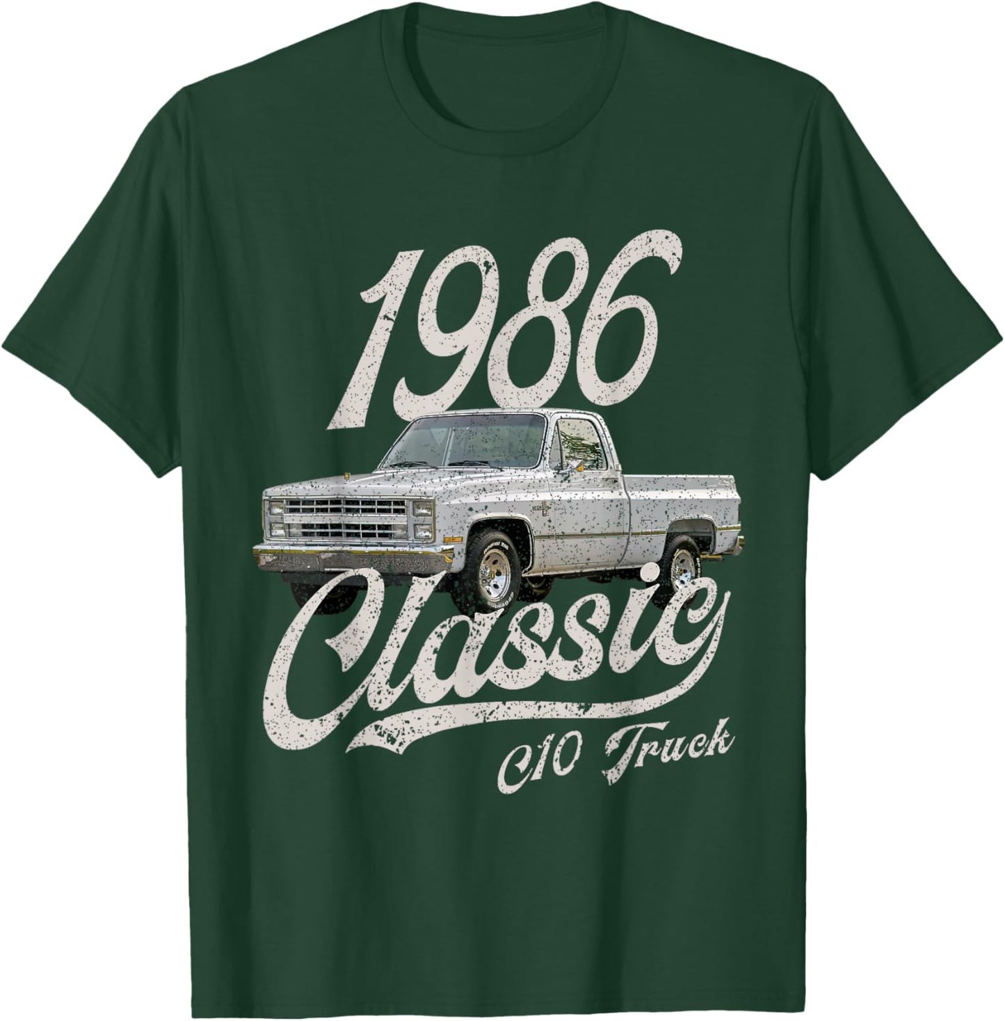 1986 86 C10 Truck T-Shirt - T-Shirt | Forest