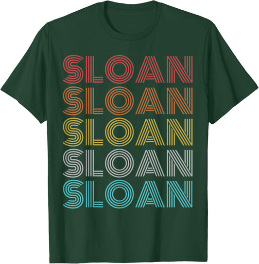 Retro Vintage Sloan T-Shirt - T-Shirt | Forest