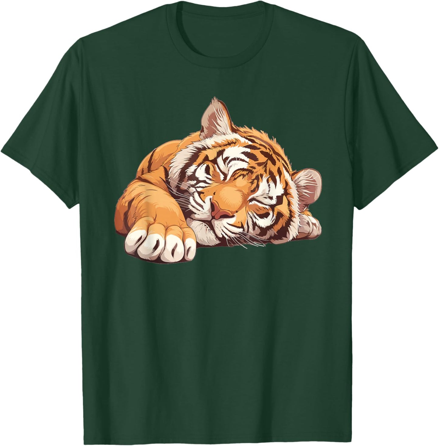 Sleeping Tiger I Kids Tiger T-Shirt - T-Shirt | Forest