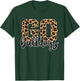 Braves Go Bulldogs Leopard Print Cheetah Graphic T-Shirt - T-Shirt | Forest