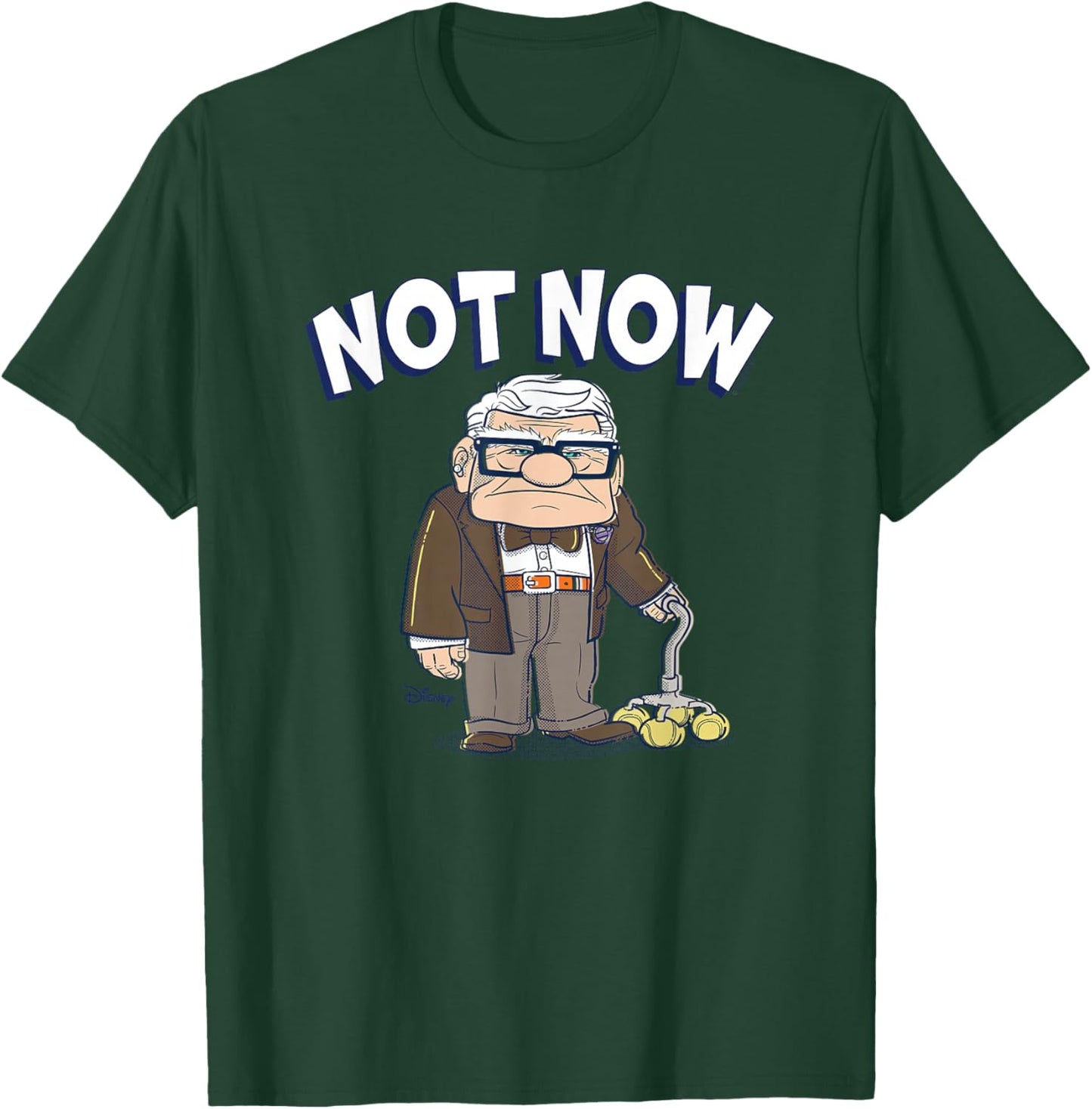 UP - Carl Not Now T-Shirt - T-Shirt | Forest