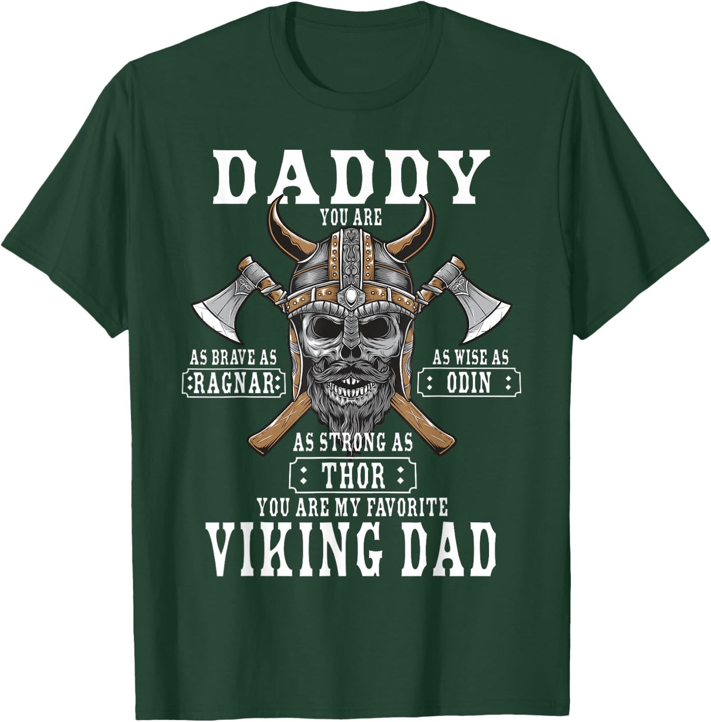 Viking Norse Mythology Husband - Best Viking Dad T-Shirt - T-Shirt | Forest
