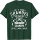 Ich bin ein Biker Grandpa Retirement Gift Motorcyclist T-Shirt - T-Shirt | Forest